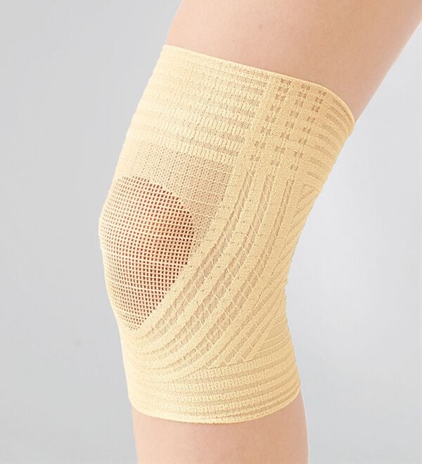 「薄くてムレにくい膝サポーター２枚組（その他下着・インナーウェア）」｜詳細画像