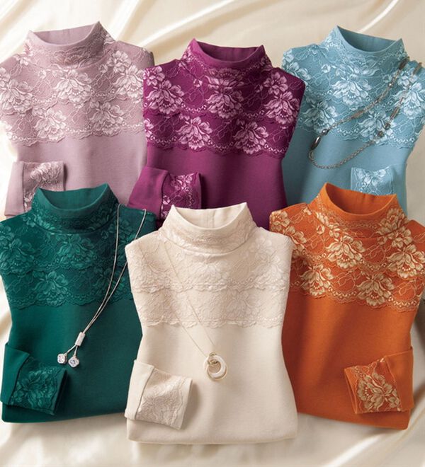 「華やぎ美人の綿１００％レースインナー（肌着・インナーウェア）」｜詳細画像