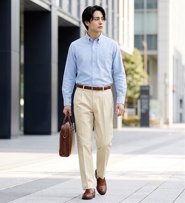 「ポロ・ビーシーエス　定番ストレッチチノパンツ（メンズスラックス）」｜詳細画像