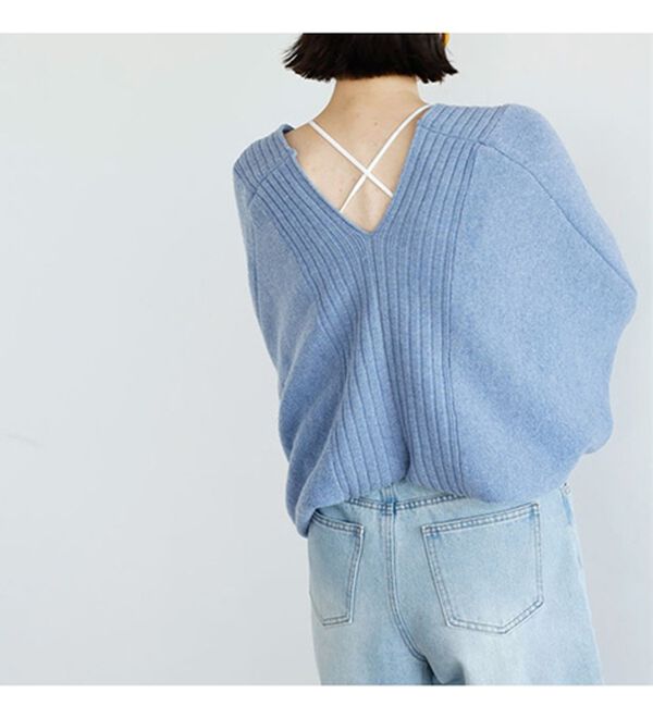 GeeRA（ジーラ）の「ふんわり柔らかニットボレロカーディガン（ニットカーディガン）」｜詳細画像