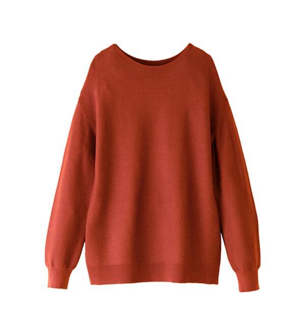 BELLUNA（ベルーナ）の「ラメ調もちもちニットプルオーバー（ニット・セーター）」｜詳細画像