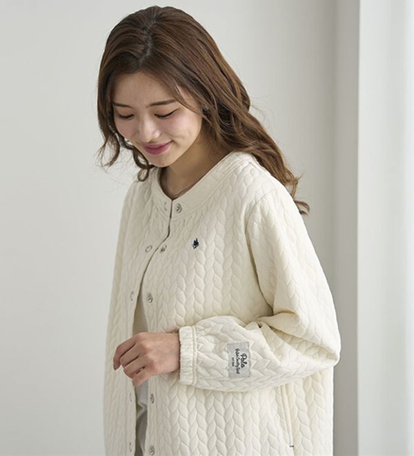 BELLUNA（ベルーナ）の「【ＰＯＬＯ　ＢＣＳ】ジャカード素材カーディガン（その他カーディガン）」｜詳細画像