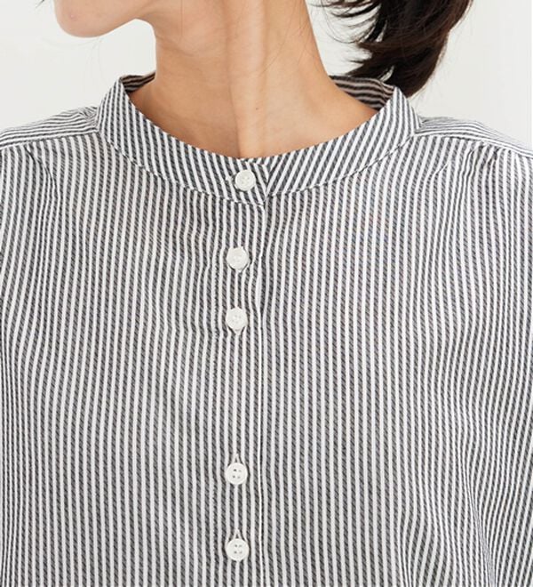 BELLUNA（ベルーナ）の「フランス綾ペプラムデザインチュニック（チュニック）」｜詳細画像