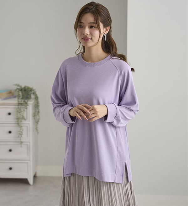 BELLUNA（ベルーナ）の「サイド切替ゆったりチュニック（チュニック）」｜詳細画像