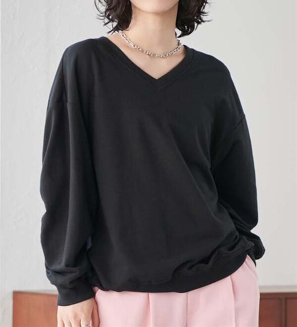 RANAN（ラナン）の「バックギャザーデザインスウェット（カットソー）」｜詳細画像