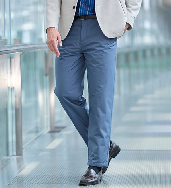 「＜アーノルド　パーマー＞進化系！すっきりハイブリッドダウンパンツ（メンズフルレングスパンツ）」｜詳細画像