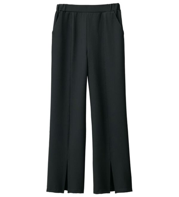 RANAN（ラナン）の「機能付センタースリットフレアーパンツ（フルレングスパンツ）」｜詳細画像