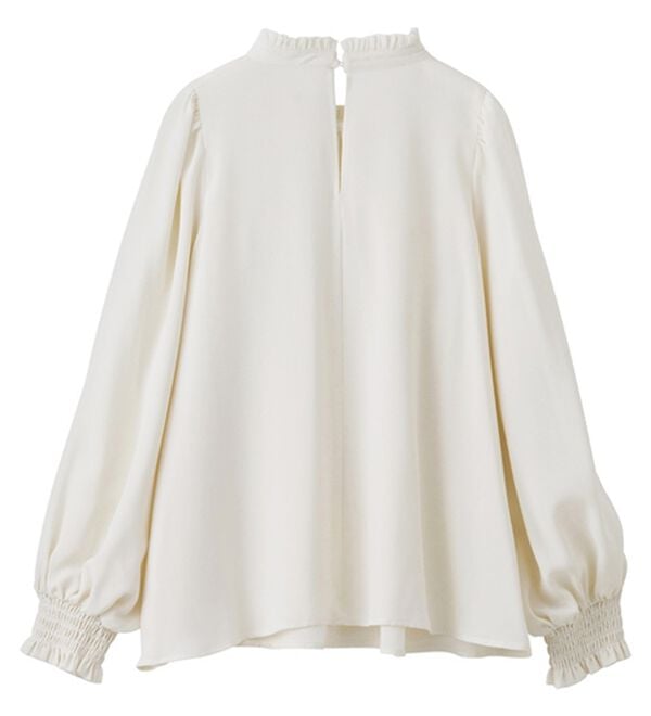 GeeRA（ジーラ）の「フリル衿バルーンスリーブブラウス（ブラウス）」｜詳細画像