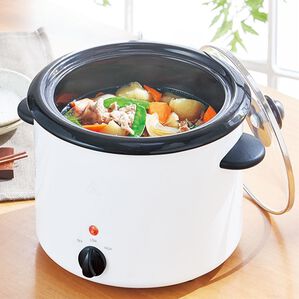 「スロークッカー（キッチン家電・調理家電）」｜白