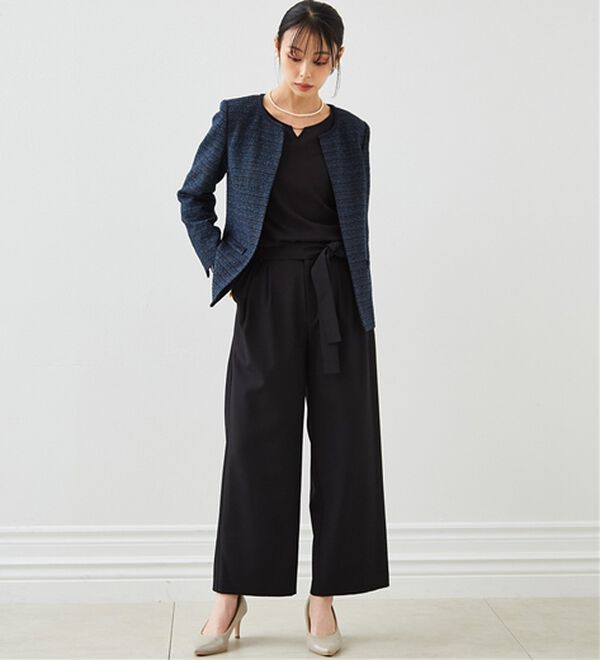 RANAN（ラナン）の「【４点セット】入学式卒業式に！選べるボトムスーツセット（パンツスーツ）」｜詳細画像