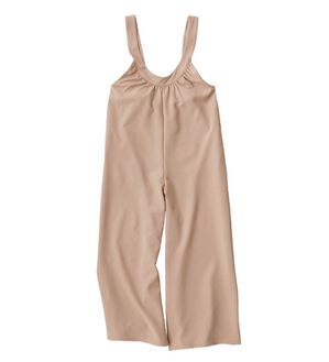 Viola e Viola（ヴィオラ エ ヴィオラ）の「ギャザーデザインサロペット（オールインワン）」｜ベージュ