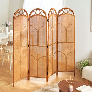 「籐間仕切りスクリーン（その他日用品・趣味雑貨）」｜1