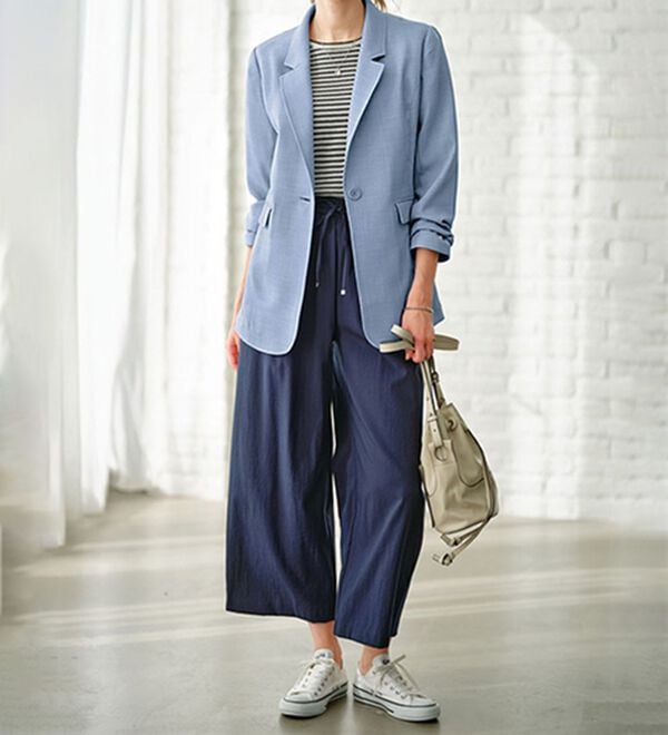 BELLUNA（ベルーナ）の「＜楽スタフィット＞テーラードジャケット（テーラードジャケット）」｜詳細画像