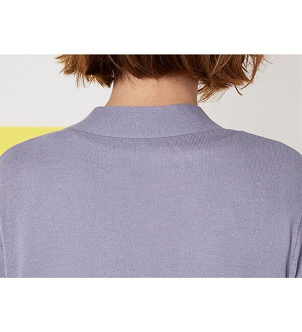 BELLUNA（ベルーナ）の「ヒンヤリ冷感！洗えるロング丈カーディガン（ニットカーディガン）」｜詳細画像