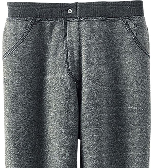 BELLUNA（ベルーナ）の「ラクふわスッキリ！静電気防止裏ファーパンツ（フルレングスパンツ）」｜詳細画像