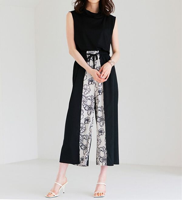 RANAN（ラナン）の「スリーブレスハイネックプルオーバー（カットソー）」｜詳細画像