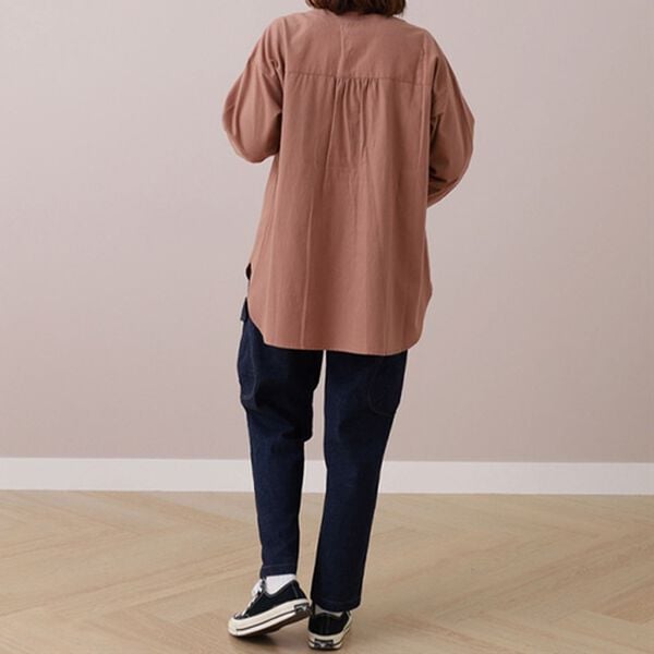 BELLUNA（ベルーナ）の「＜ｓｏｒａｆｕｋｕ＞柔らかコットンシャツチュニック（チュニック）」｜詳細画像