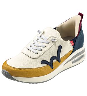 BELLUNA（ベルーナ）の「＜ＥＤＷＩＮ＞さっと履ける！牛床革エアソールスニーカー（スリッポン）」｜マルチ