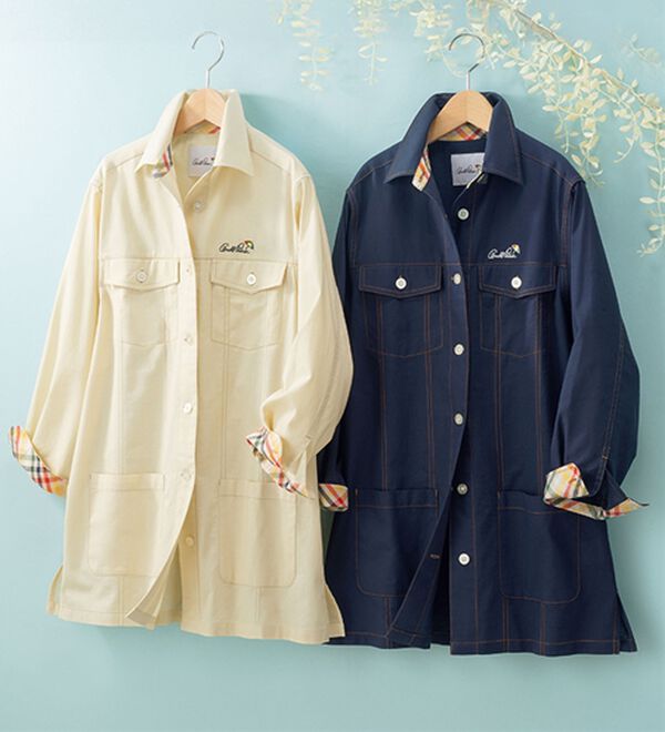 ルフラン（ルフラン）の「【ＡＰ】パナマ織ロングブルゾン（ブルゾン）」｜詳細画像