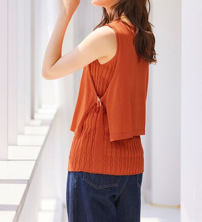 RANAN（ラナン）の「サマーニットベストアンサンブル（アンサンブル）」