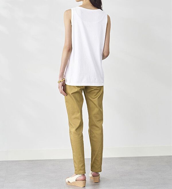 BELLUNA（ベルーナ）の「ヒンヤリ綿１００％大人顔タンクトップ（タンクトップ・キャミソール）」｜詳細画像