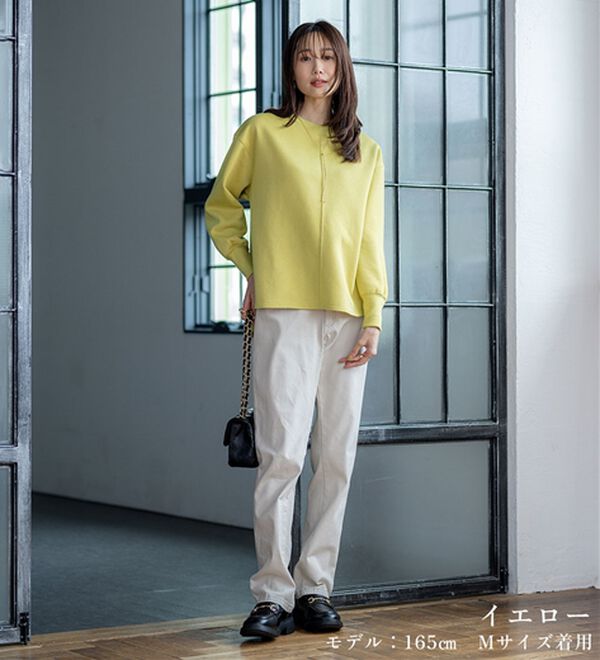 BELLUNA（ベルーナ）の「あったかキレイ！大人のこだわりトレーナー（トレーナー・スウェット）」｜詳細画像