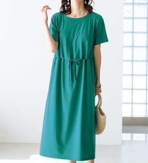 LAVIENNE（ラヴィエンヌ）の「カップ付ワンピース（カットソーワンピース）」｜詳細画像