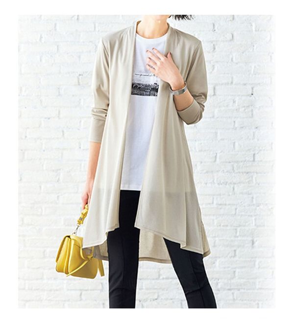 VINNO（ヴィノ）の「コットン１００％・デザインＴシャツ（カットソー）」｜詳細画像