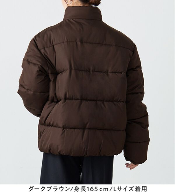 Viola e Viola（ヴィオラ エ ヴィオラ）の「【ビバリーヒルズポロクラブ】男女兼用フェイクダウンコート（ハーフコート）」｜詳細画像