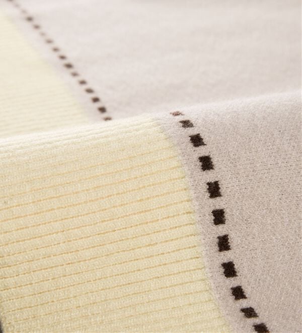 BELLUNA（ベルーナ）の「【Ｌａｇｒｉｌｕａ】ステッチ風ジャカード編ニットジャケット（その他ジャケット）」｜詳細画像