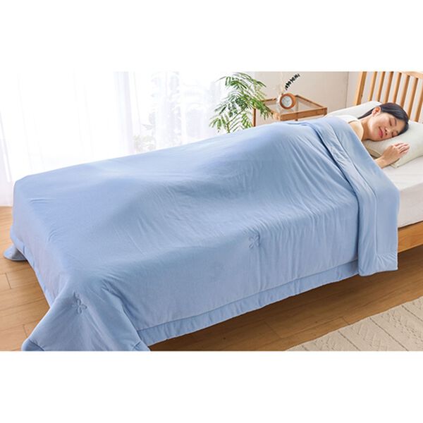 ☆永久消臭・調温掛け布団 ゼミダブル - 5層構造・リバーシブル