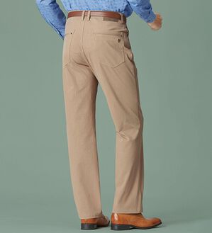 「【３本組】＜コムルヴァン・オム＞のびのび快適上品チノパンツ（メンズフルレングスパンツ）」｜詳細画像