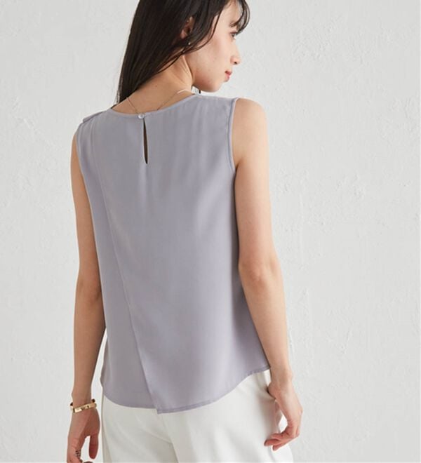 RANAN（ラナン）の「ノースリドレープブラウス（ブラウス）」｜詳細画像