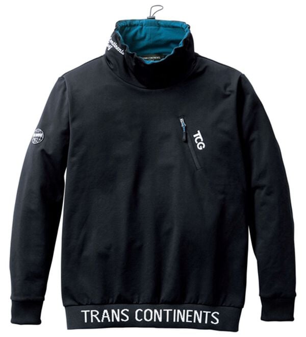 「＜トランスコンチネンツゴルフ＞ネックウォームウインドブレーカー（メンズトレーナー）」｜詳細画像