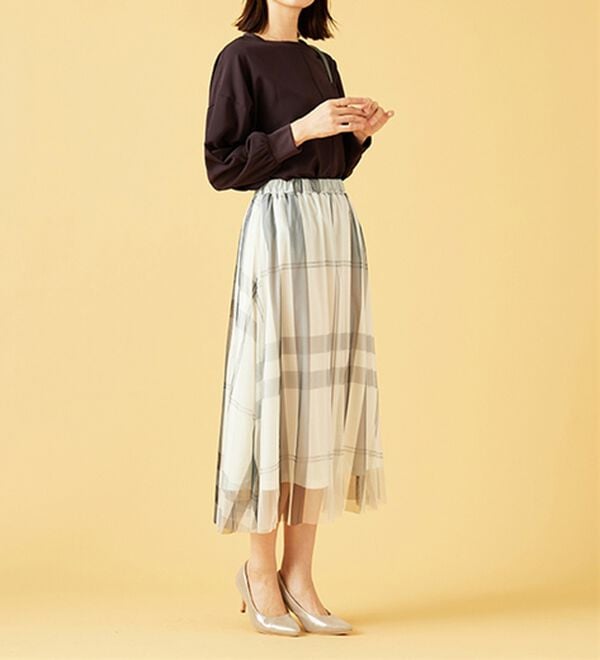 BELLUNA（ベルーナ）の「きれい見えドルマンプルオーバー（カットソー）」｜詳細画像