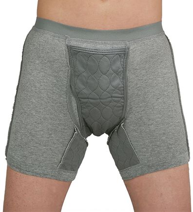 「【３枚組】ＮＥＷシャカシャカしな～い失禁ボクサー（メンズ尿漏れパンツ）」