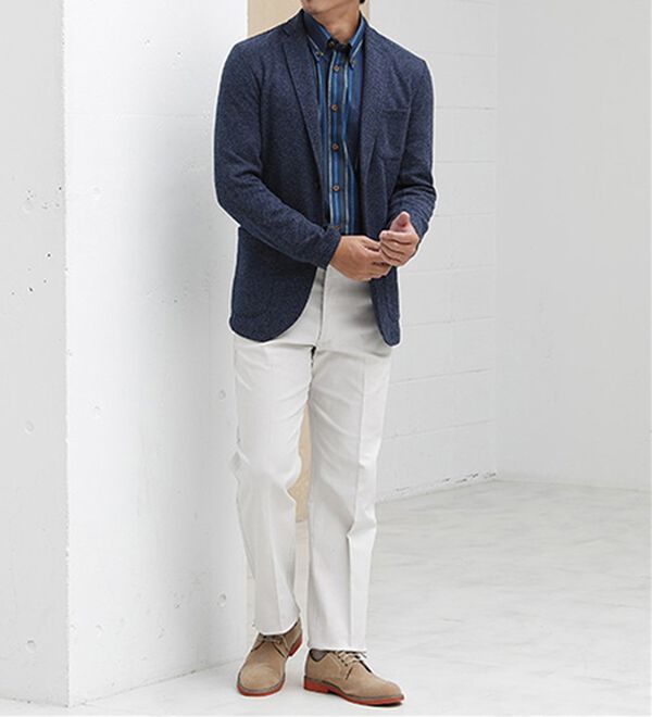 「＜バイロフト（Ｒ）＞カシミヤタッチネルシャツ（メンズシャツ）」｜詳細画像