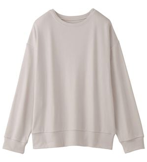 Viola e Viola（ヴィオラ エ ヴィオラ）の「柔らか表起毛シンプルトップス（カットソー）」｜オフベージュ