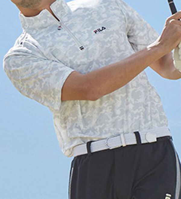 「＜フィラ＞キシリトールハーフジップシャツ（メンズシャツ）」｜詳細画像