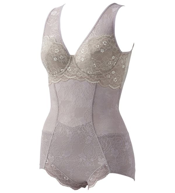 「【２色組】下腹補整ボディスーツ（ボディスーツ・シェイパー）」｜詳細画像