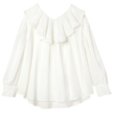 RANAN（ラナン）の「ボリュームフリルブラウスチュニック（チュニック）」