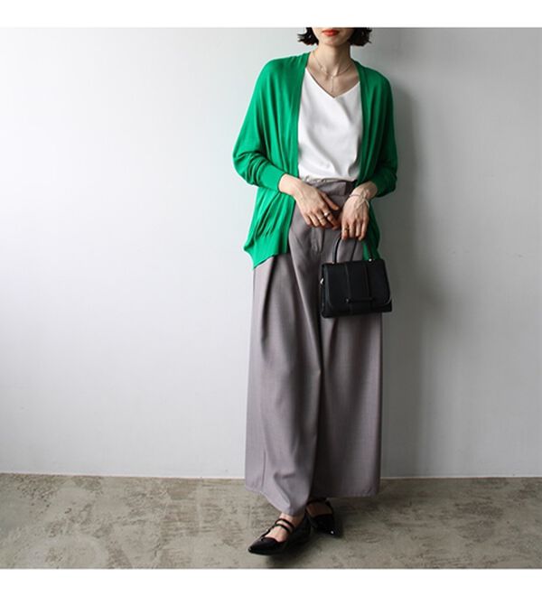 GeeRA（ジーラ）の「【冷房対策に】ひんやりUV対策！ドルマンカーディガン（ニットカーディガン）」｜詳細画像