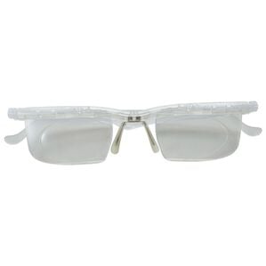 「【動画あり】度数が調節できるメガネ　プレスビー　ドゥ―ライフワン　老眼鏡　シニアグラス　近視　遠視（その他メンズファッション小物）」｜クリア