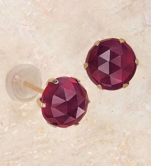 BELLUNA（ベルーナ）の「大粒ルビー１０金ピアス（イヤリング・ピアス）」｜1
