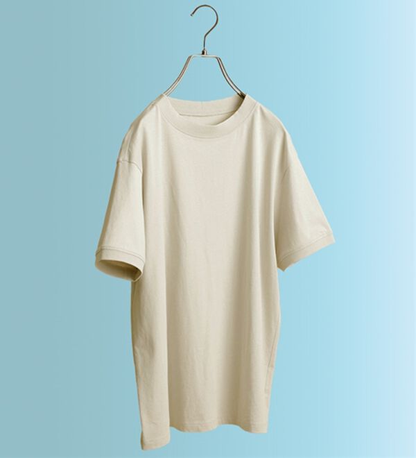 ヒンヤリ！綿100％大人顔サマ見えTシャツ - ベルーナ【公式】