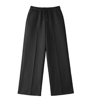 BELLUNA（ベルーナ）の「部屋着にならない！スウェットパンツ（フルレングスパンツ）」｜黒