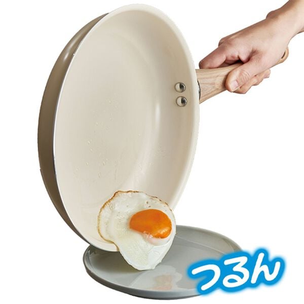 「セラミックコートフライパン　３点セット（鍋・フライパン）」｜詳細画像