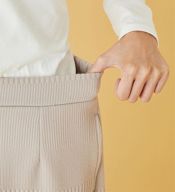 BELLUNA（ベルーナ）の「ボーダージャカードナロースカート（ロングスカート）」｜詳細画像