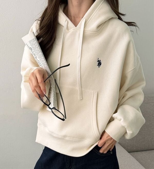 GeeRA（ジーラ）の「【U.S. POLO ASSN.】選べる２丈！フード刺繍裏起毛パーカー（パーカー）」｜詳細画像