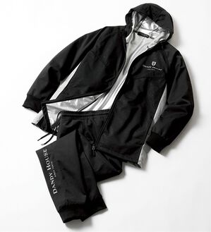 「＜ダンディハウス＞サウナスーツ（メンズルームウェア）」｜ブラック